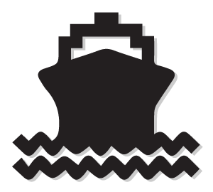 fartyg svart