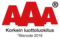 AAA korkein luottoluokitus 2018 logo